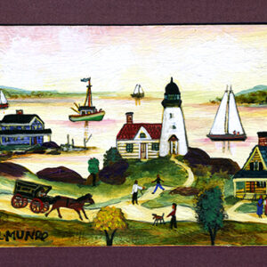 #2 Miniature Painting - Contemporary artist J.L. Munro