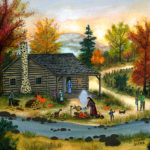 South Carolina Cherokee Thanksgiving - Contemporary artist J.L. Munro