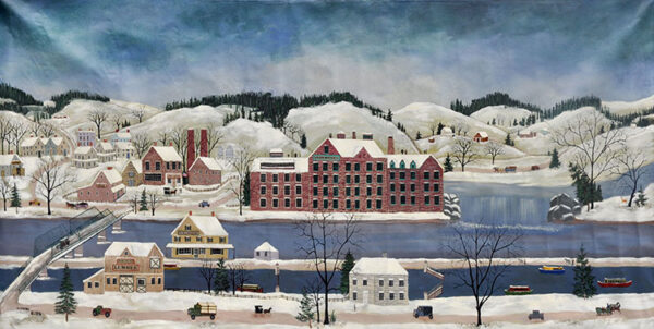 Erie Canan Mural - Contemporary artist J.L. Munro