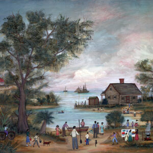 Fish Fry - - Contemporary artist J.L. Munro