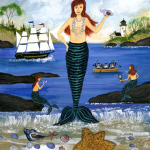 Mermaid Cove - Contemporary artist J.L. Munro