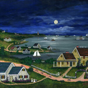 Night Riders on Nantucket - Contemporary artist J.L. Munro