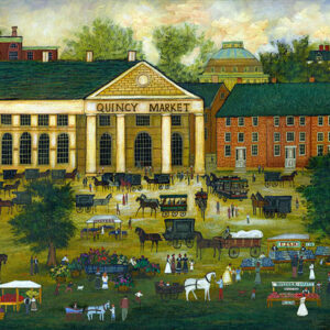 Quincy Market - Contemporary artist J.L. Munro