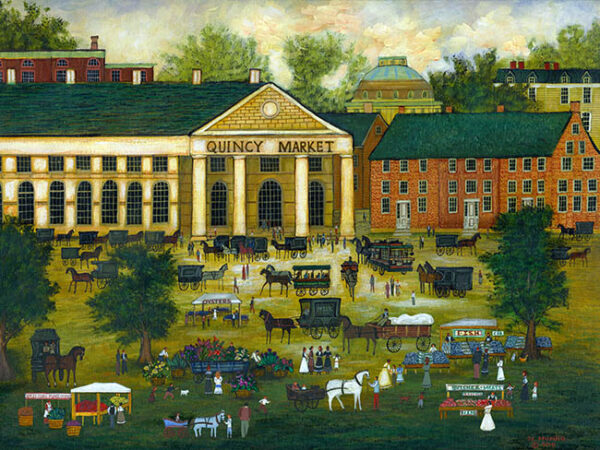 Quincy Market - Contemporary artist J.L. Munro