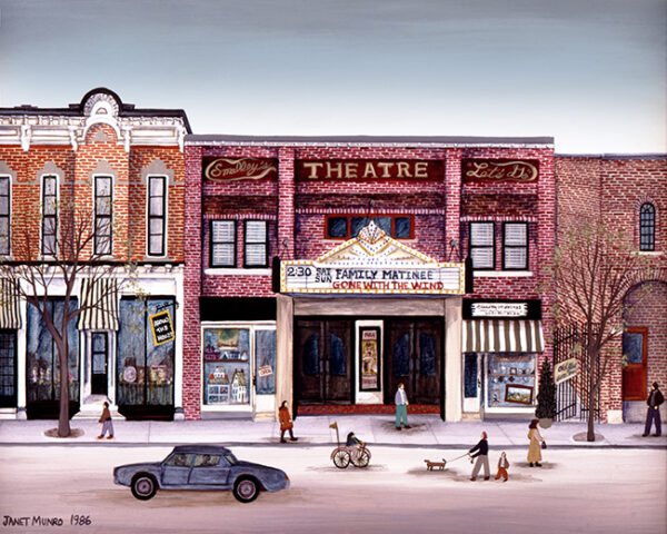 Smalley's Theater - Contemporary artist J.L. Munro