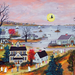 Halloween on Cape Cod - Contemporary artist J.L. Munro