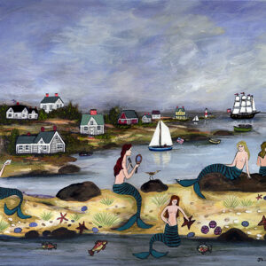 Mermaid Island - Contemporary artist J.L. Munro