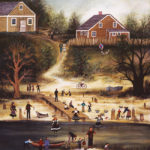 Schooming, Beach combing - Contemporary artist J.L. Munro