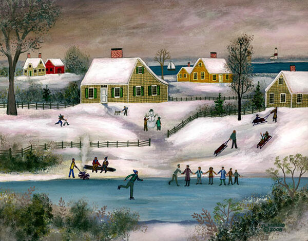 Skating - Contemporary artist J.L. Munro