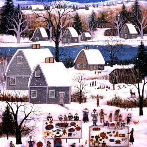 Thanksgiving in Sandwich, Ma. - Contemporary artist J.L. Munro