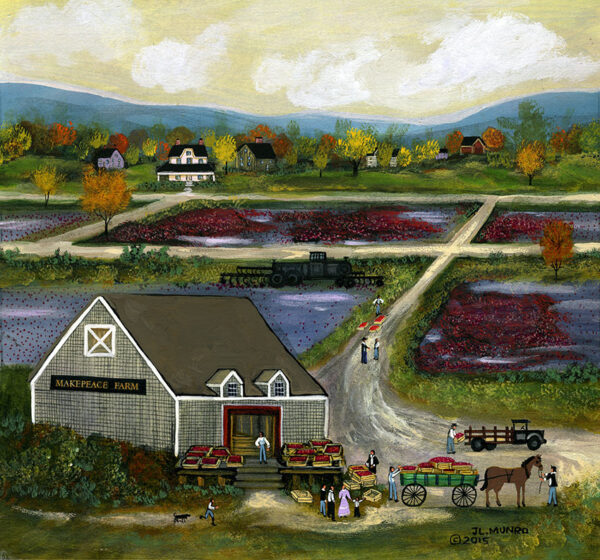 Make Peace Farm, Cranberry farm - Contemporary artist J.L. Munro