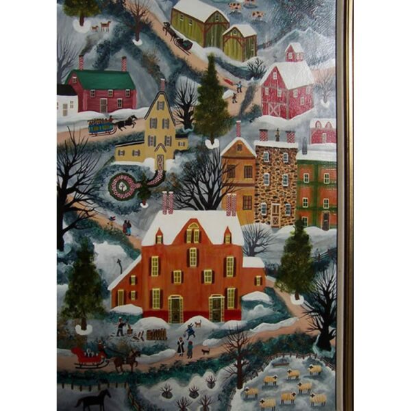 Winter in New England - Contemporary artist J.L. Munro