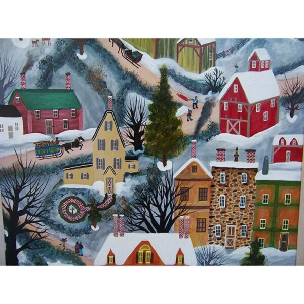 Winter in New England - Contemporary artist J.L. Munro