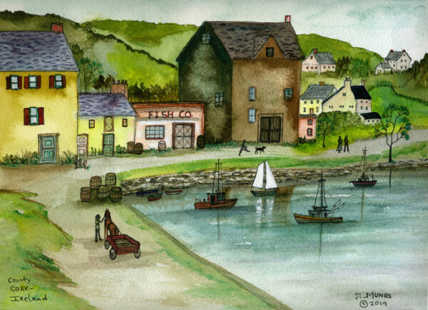 County Cork - Original painting